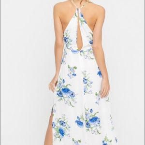 LUSH floral maxi dress